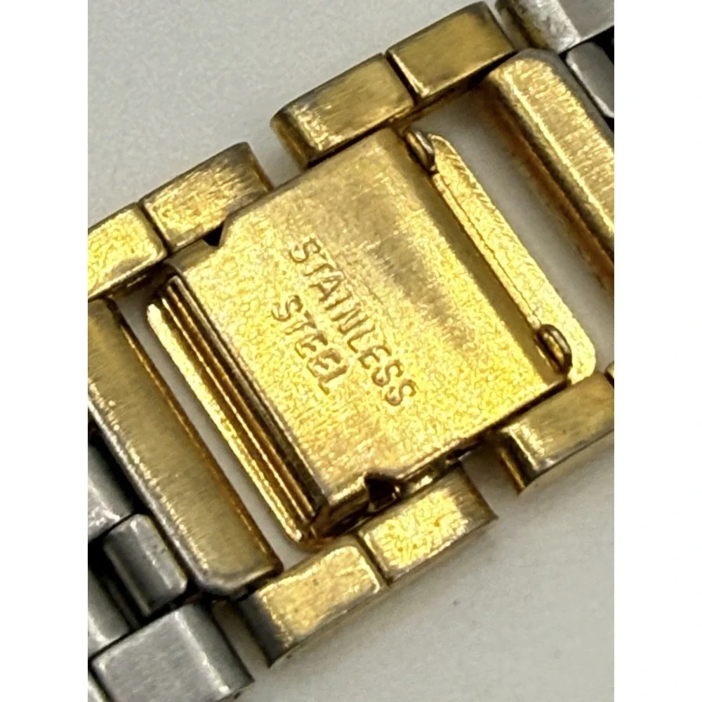 Stainless Steel Watch Band Replacement Gold Tone Link 18mm 6